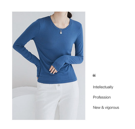 Cotton Long Sleeve Top