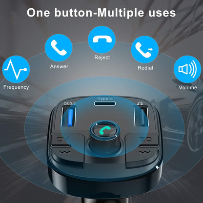 Car Mp3 Bluetooth Player Charger