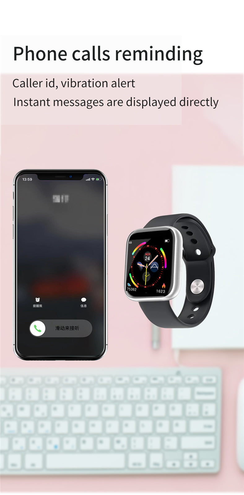 iPhone Compatible Smart Watch