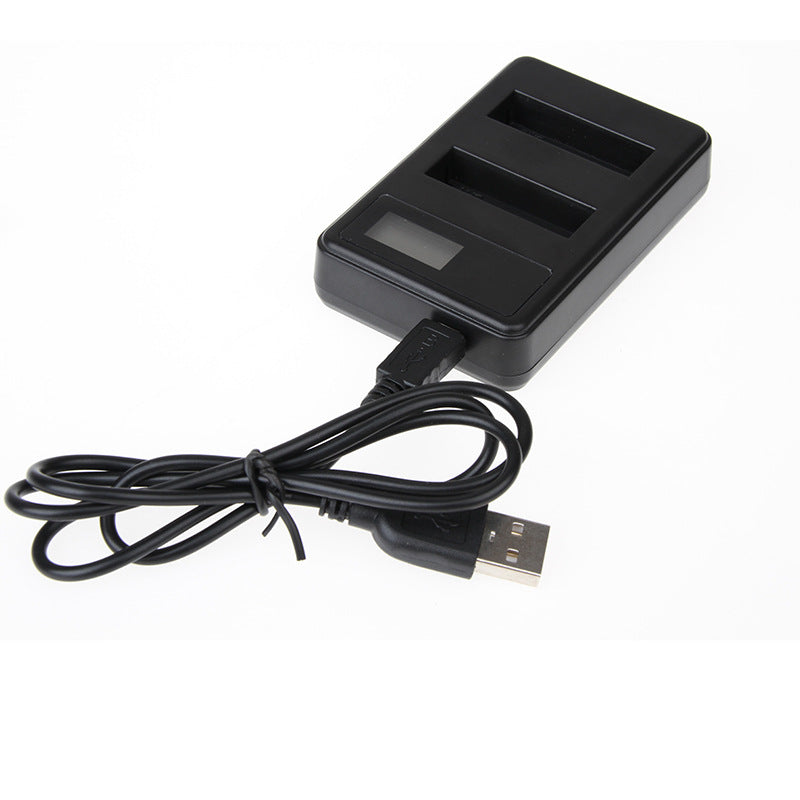 Camera LCD Charger Dual-Charger Charger With Power Display Gopro Charger