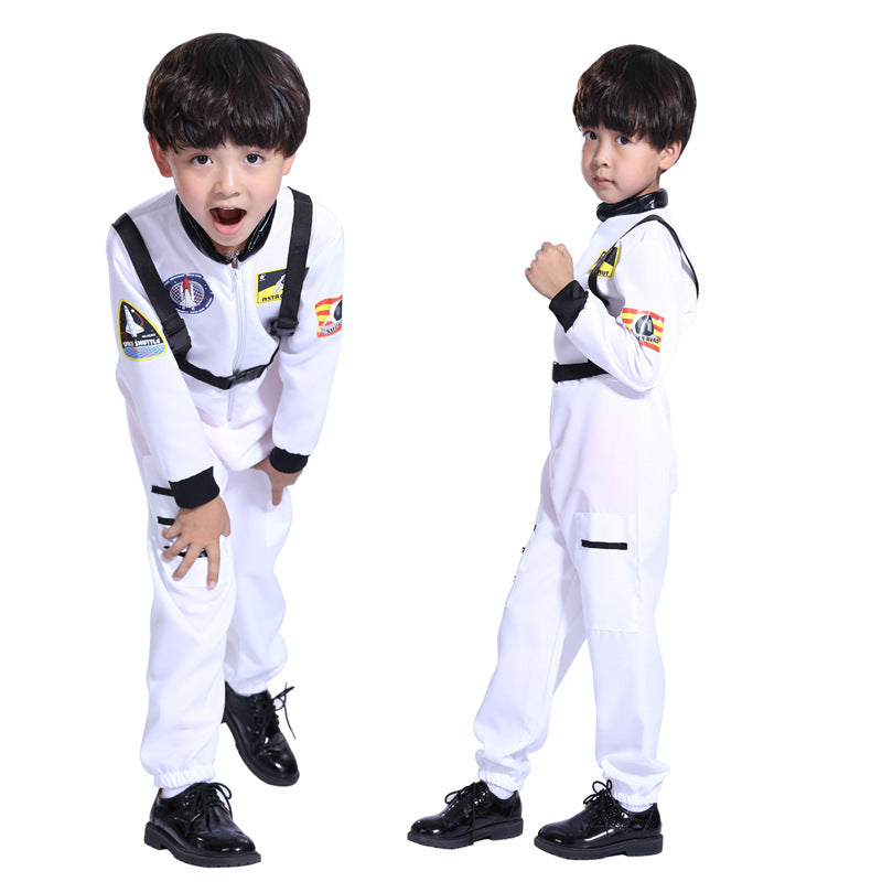 Children's Astronaut Costume Halloween Dress Up Cosplay