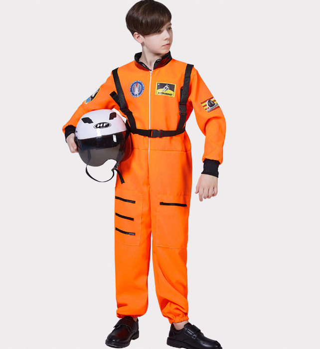 Children's Astronaut Costume Halloween Dress Up Cosplay