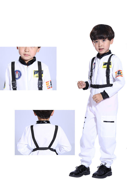 Children's Astronaut Costume Halloween Dress Up Cosplay