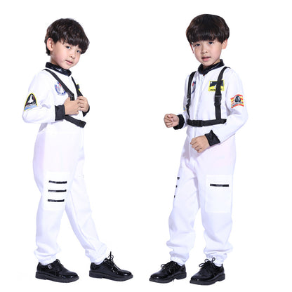 Children's Astronaut Costume Halloween Dress Up Cosplay