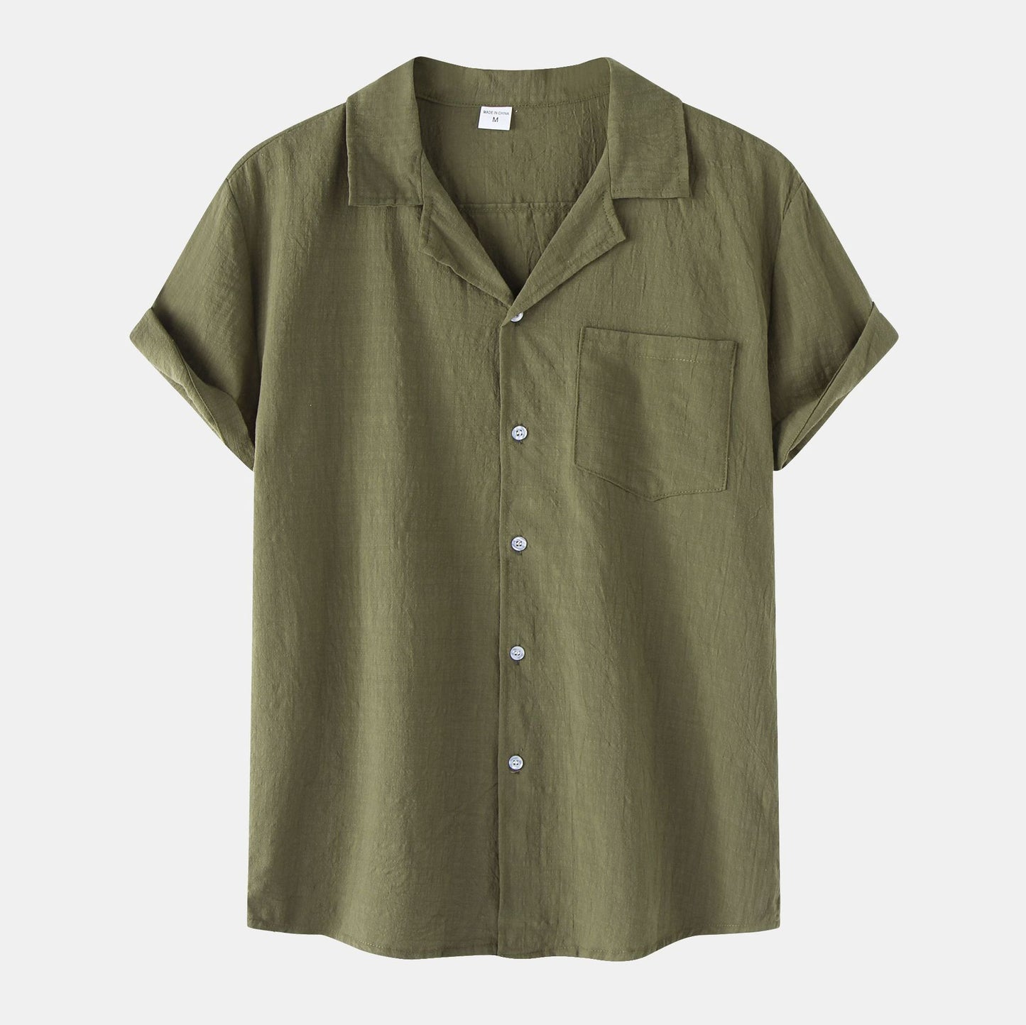 Cotton Button Up Shirt