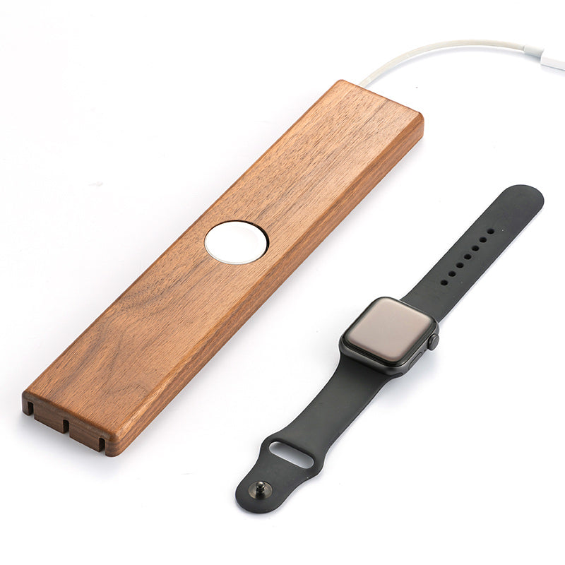 Solid Wood Base Watch Charger Custom Kit