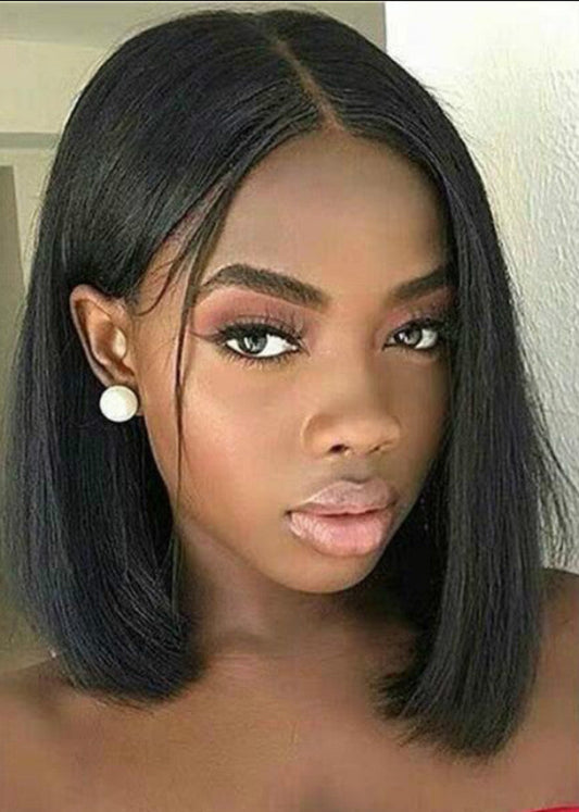 Wig Women Short Human Hair Wigs Bob Brazilian Black Women Remy