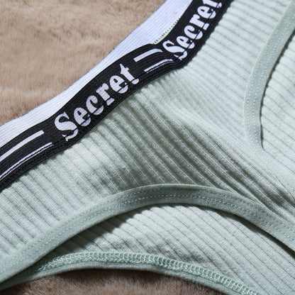 Seamless Cotton Underwear Sexy G String Thongs Briefs