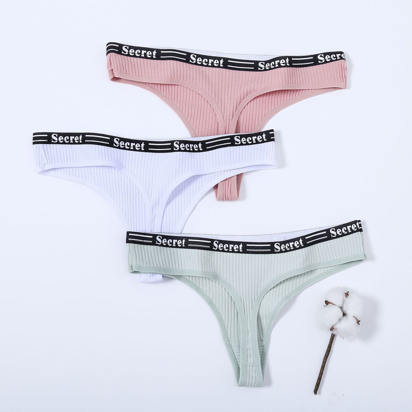 Seamless Cotton Underwear Sexy G String Thongs Briefs