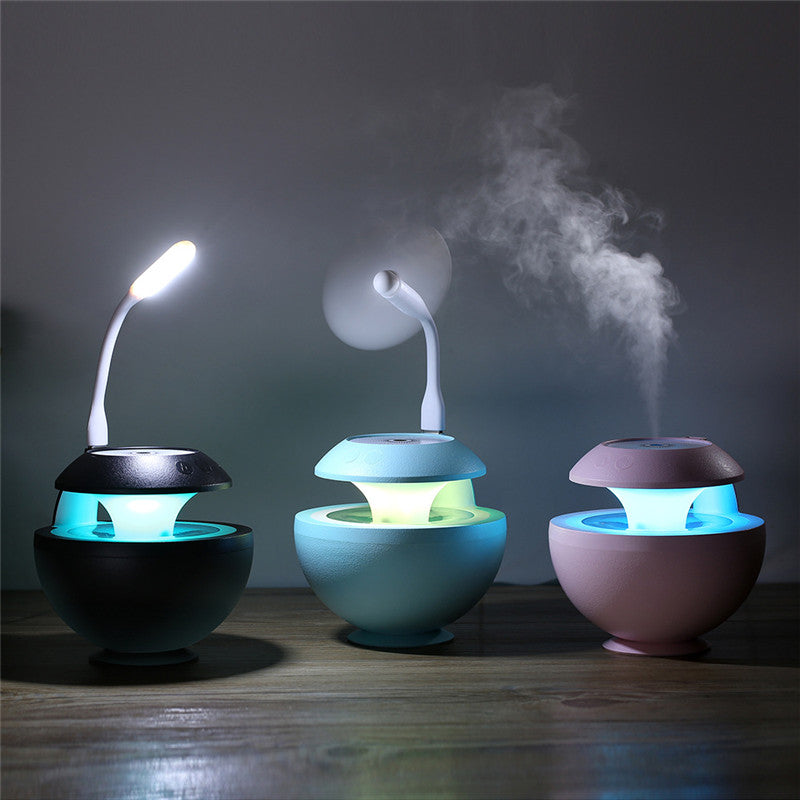 USB Mini Humidifier Ultrasonic Night Light Aromatherapy Diffuser