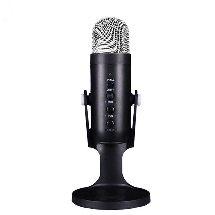 USB Condenser Microphone Computer Mobile Games Live Karaoke