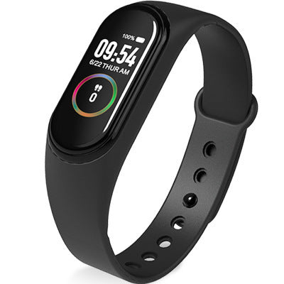 Waterproof Business Sports Pedometer Heart Rate Blood Pressure Monitor Sleep Color Smart Bracelet Watch