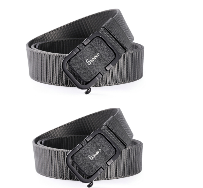 Toothless Automatic Buckle Belt Nylon Canvas Belt