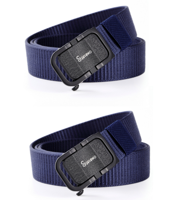 Toothless Automatic Buckle Belt Nylon Canvas Belt