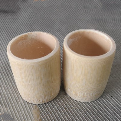 Bamboo tube cup