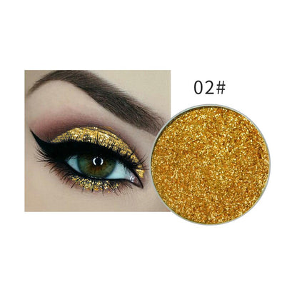 45 color flash diamond eye shadow laser powder