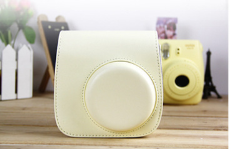 instax camera mini Leather camera bag protect case small pu camera shoulder bag