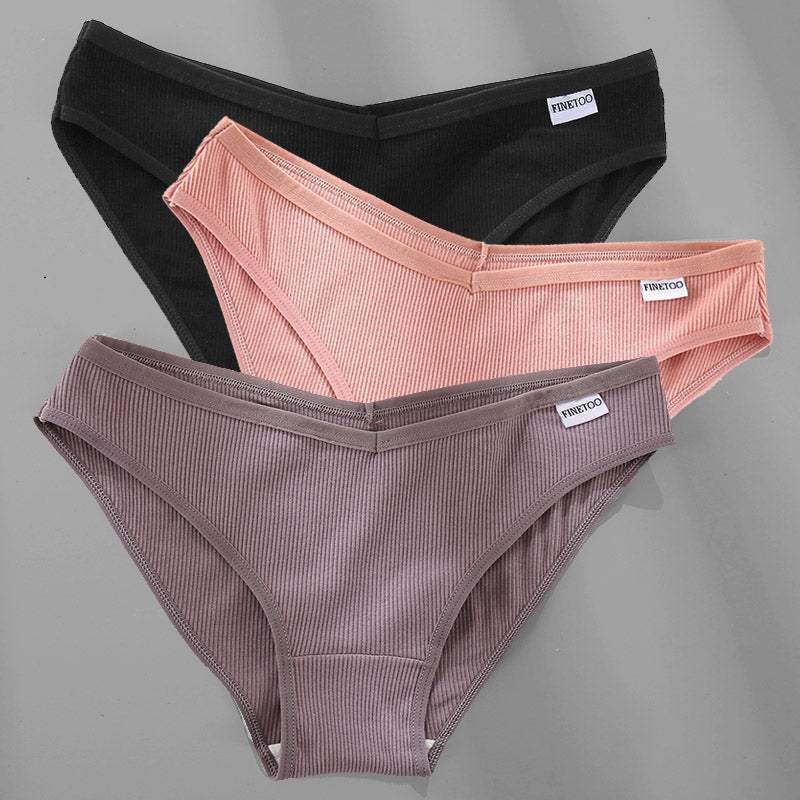 3PC Cotton Panties