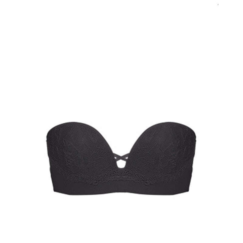 Strapless non-slip invisible bra