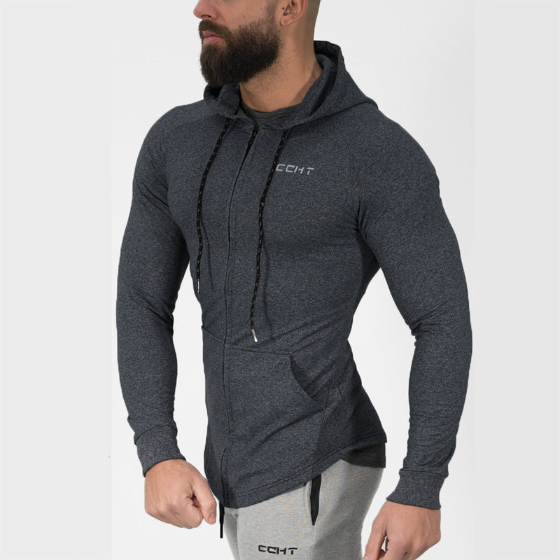 Muscle Men's Brothers Fitness Casual Long Sleeve