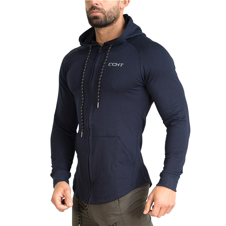 Muscle Men's Brothers Fitness Casual Long Sleeve