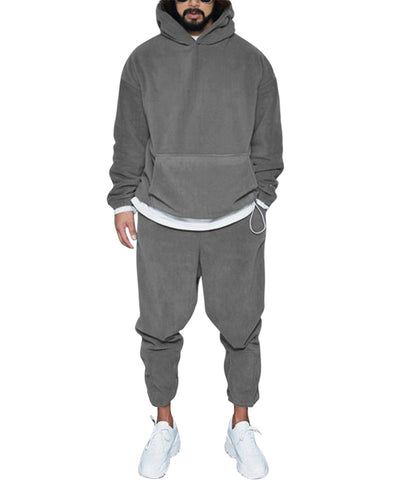 Fleece Hoodie Suit