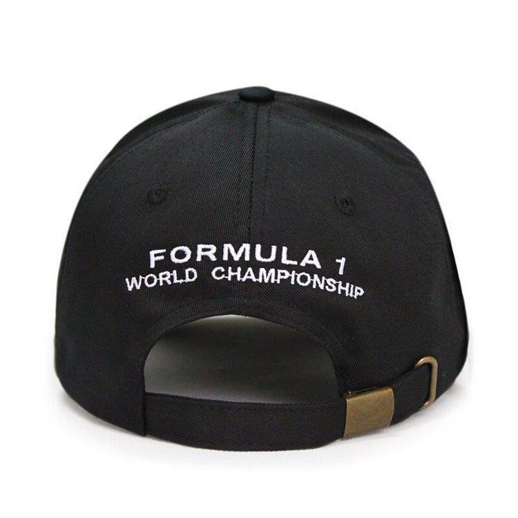 Formula One racing hat F1 Embroidery Detail