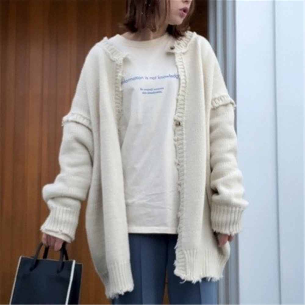 Oversized Cotton Jumper