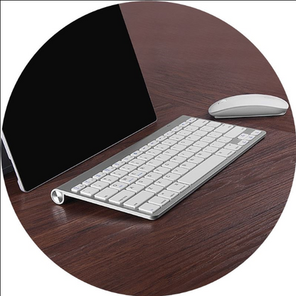 Usb Slim Mouse Mini Wireless Keyboard