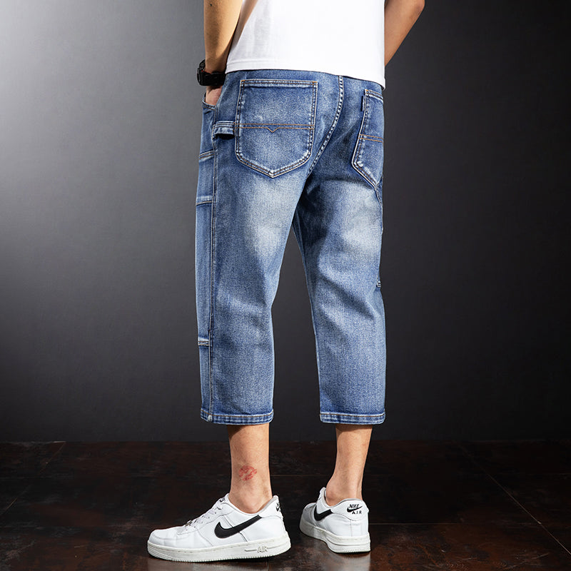 Seven Points Straight Medium Cotton Denim Jeans