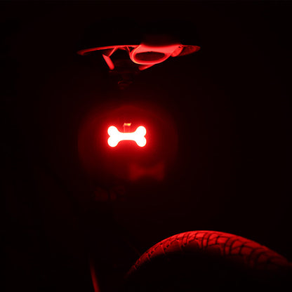 BRIGHT LED USB Charge Bicycle Taillight Multiple Shapes