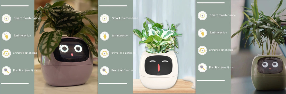 LCD Display Smart Planter