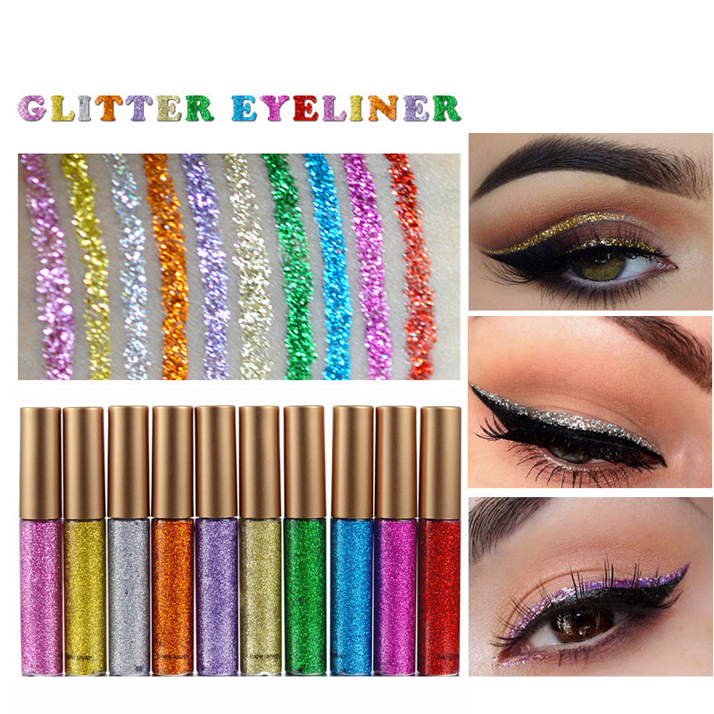 Glitter Liquid Eyeliner Pen 10 Colors