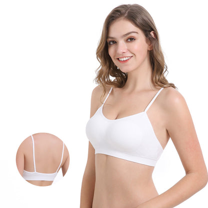 5 sets Basic White Bra