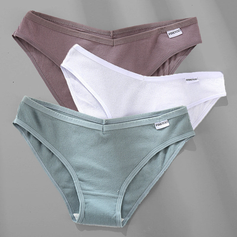 3PC Cotton Panties