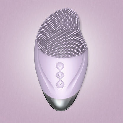 Heated Silicone Ultrasonic Facial Cleanser