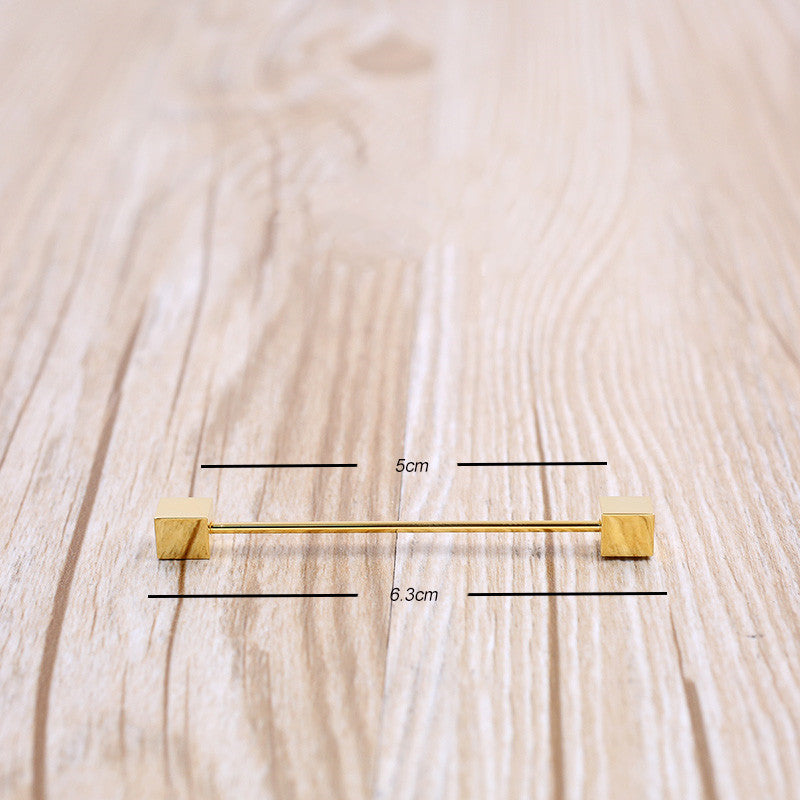 Tie pin stick buckle