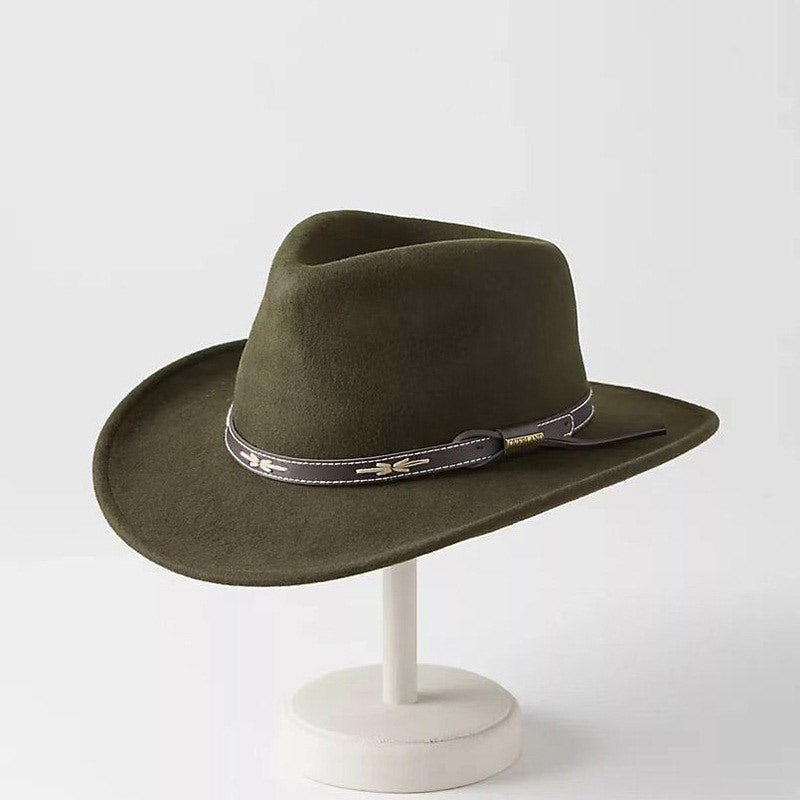 Cashmere Wool Western Fedora