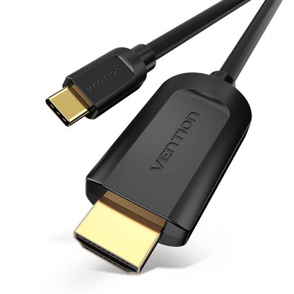 USB C To HDMI Connection With Screen Cable Converter HD