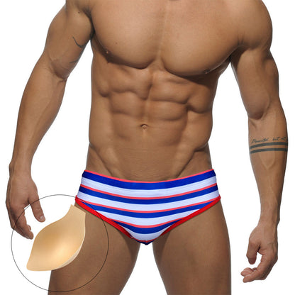 Low Waist Fitted Swim Briefs