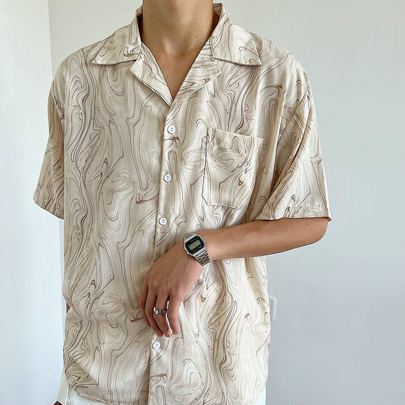 Summer Niche Lazy And Loose Western Style Casual Shirt