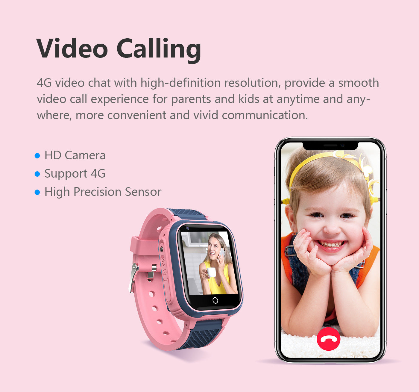 4G Waterproof Children's Smart Watch