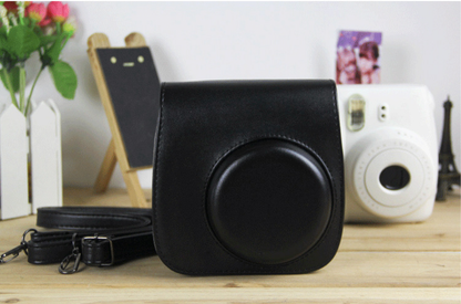 instax camera mini Leather camera bag protect case small pu camera shoulder bag