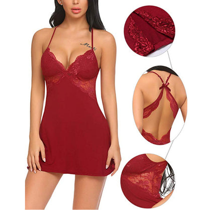 Lace halterless Sleepwear