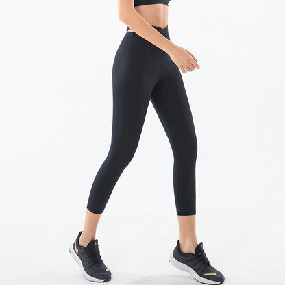 Waist Strapping Detail Leggings