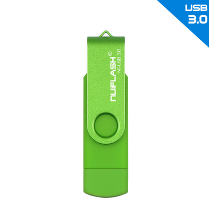 Key Chain Foldable OTG 64GB 32GB 16GB Pen Driver USB Flash Disk External Storage Rod 32GB 3.0U Disk