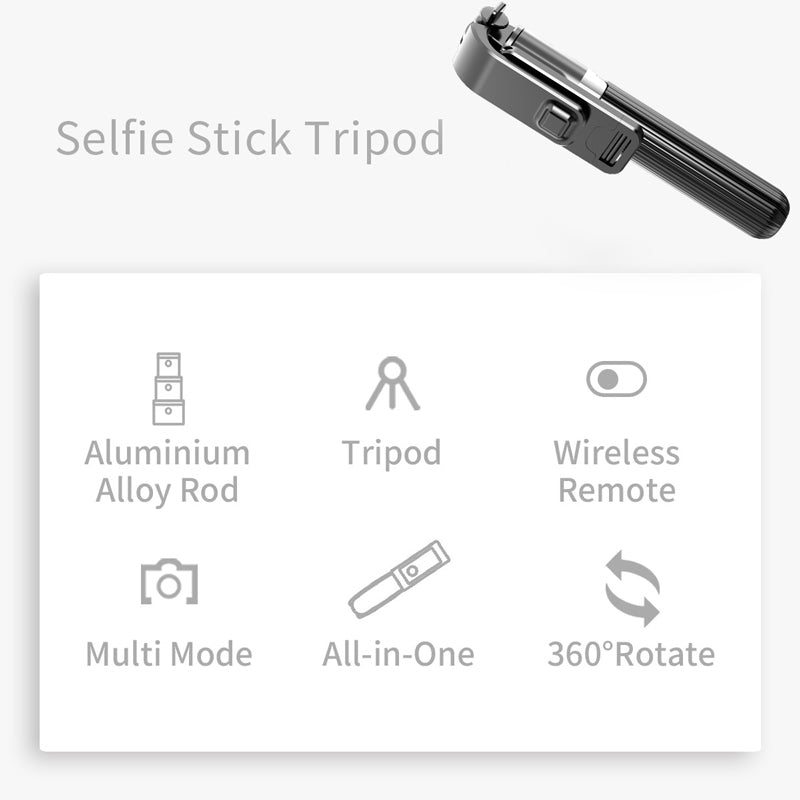 Apple Compatible Tripod selfie stick