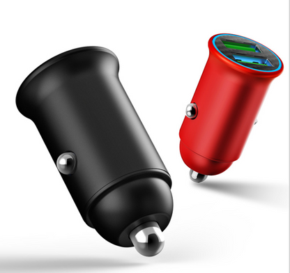 Mini Double USB car charger QC3.0