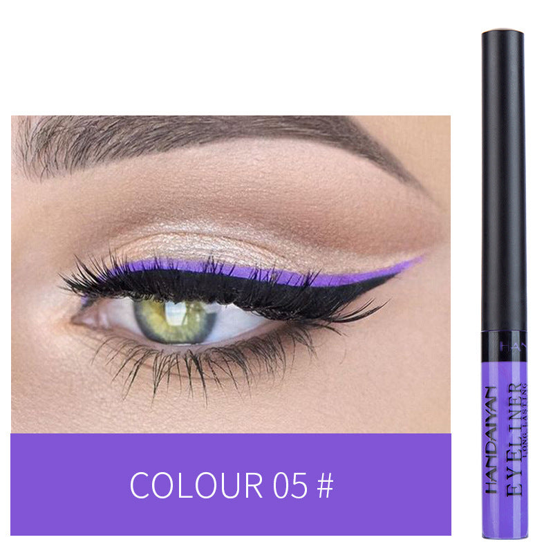 12-color Matte Color Liquid Eyeliner