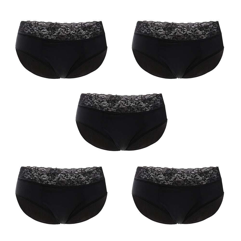 Cut Out Lace Women's Underwear Low Rise Briefs